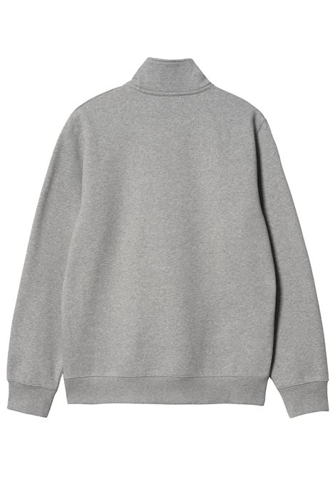 chase neck zip sweatshirt man grey CARHARTT WIP | I03366500J.XX